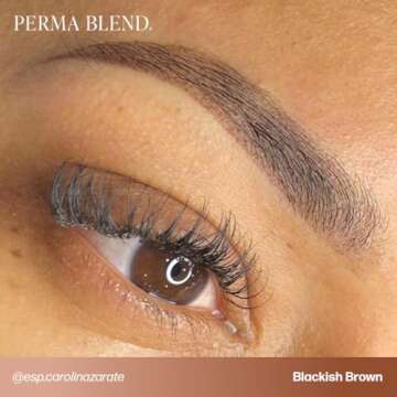 Vegan Blackish Brown Microblading Tattoo Ink for Professionals