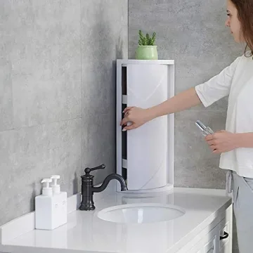 Bretoes Multifunction Bathroom Kitchen Corner Shelf