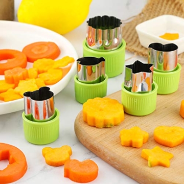 Patelai 78 Pcs Fun Food Picks & Cutters Set for Kids