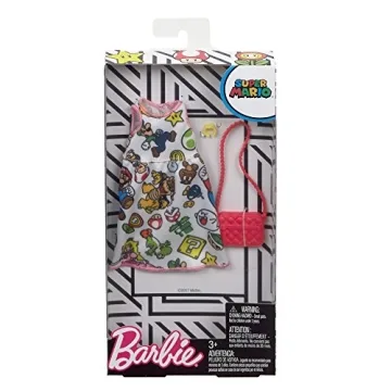 Barbie Super Mario Fashion Pack for Creative Play
