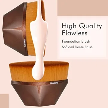 Daubigny Foundation Brush - Flawless Coverage & Travel Case