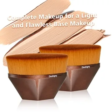 Daubigny Foundation Brush - Flawless Coverage & Travel Case