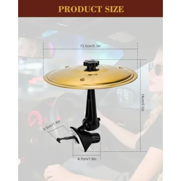 Exciting Car Cymbal Drum for Music Lovers and Drummers