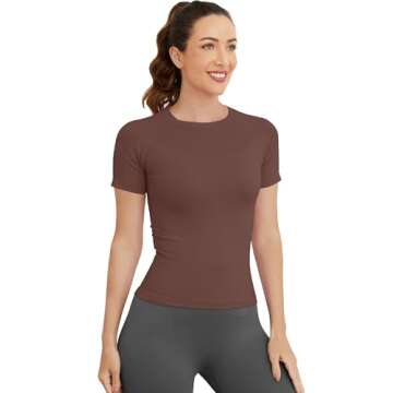 Shop MathCat Seamless Workout Tops for Women – Yoga & Gym
