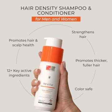 DS Laboratories Revita Shampoo and Conditioner Set - Hair Growth Shampoo and Conditioner, Hair Thick...