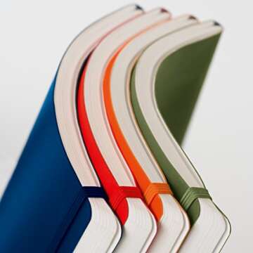 LEUCHTTURM1917 - Notebook Softcover Medium A5-123 Numbered Pages for Writing and Journaling (Dotted,...