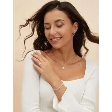 Mameloly Wedding Bands for Women 14K Gold Plated Slim Signet Ring Stackable Pave Cubic Zirconia Dainty CZ Engagement Rings for Her Size 7