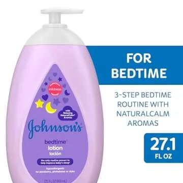 Johnson's Bedtime Baby Lotion with Coconut Oil & NaturalCalm
