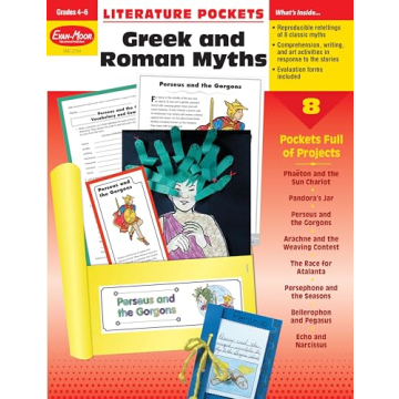 Explore Greek & Roman Myths with Literature Pockets for Grades 4-6