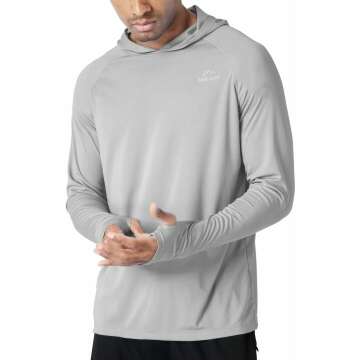 Willit Men's UPF 50+ Sun Protection Long Sleeve Shirt