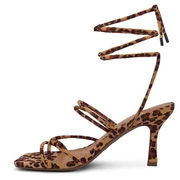 Shoe Land SL-Lumi Lace-Up Heels for Weddings & Parties