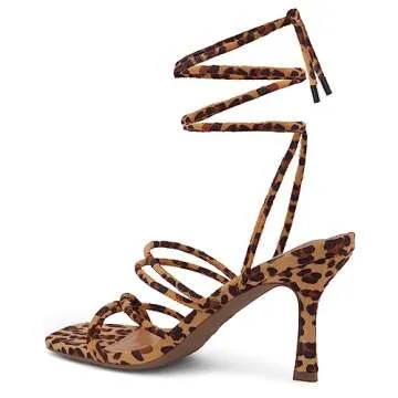 Shoe Land SL-Lumi Lace-Up Heels for Weddings & Parties