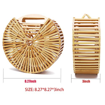 Sustainable Fashion Bamboo Handbag for Women