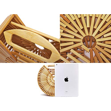 Sustainable Fashion Bamboo Handbag for Women