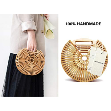 Sustainable Fashion Bamboo Handbag for Women