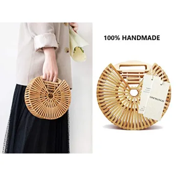 Sustainable Fashion Bamboo Handbag for Women