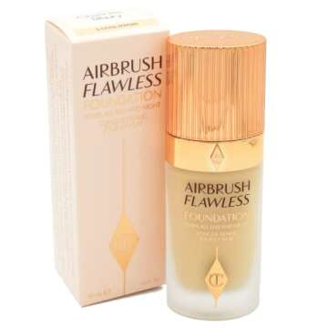 Charlotte Tilbury Airbrush Flawless Longwear Foundation - 3 Cool - for Fair Skin with Cool Undertone...