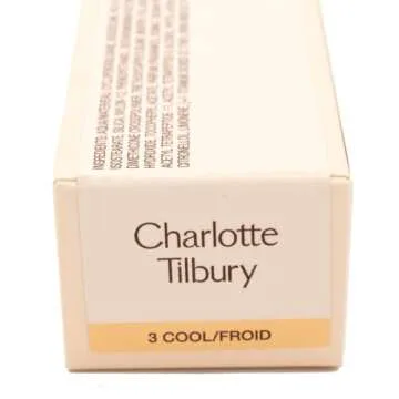 Charlotte Tilbury Airbrush Flawless Longwear Foundation - 3 Cool - for Fair Skin with Cool Undertones