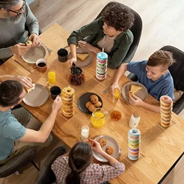 Clear Acrylic Donut Stand Set for Parties and Events