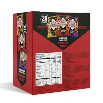 Dot's Pretzels Variety Pack - 20 Snack Bags