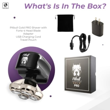 Skull Shaver Pitbull Gold PRO for Ultimate Grooming Ease