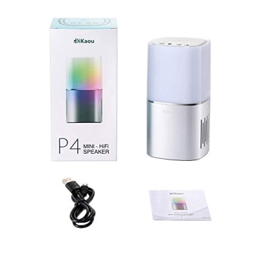 DiKaou Night Light Bluetooth Speaker for Teens Gifts