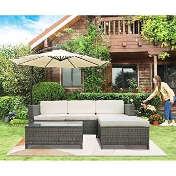 May in Color 5 Piece Outdoor Patio Furniture Set