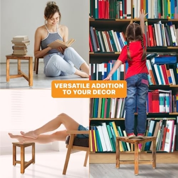 ENKEZI Shower Foot Rest - Perfect for Small Bathrooms