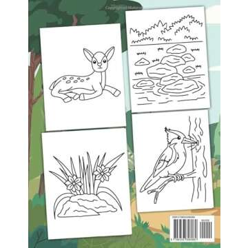 Simply Color - Nature and Wildlife: Bold and Easy Coloring Book