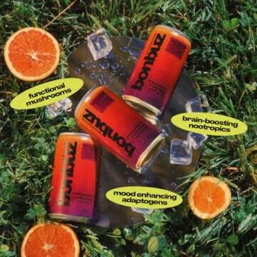 Bonbuz Bad Enough Already 4pack Non Alcoholic Drinks - Pineapple Tamarind Chili - Low Sugar Alcohol ...