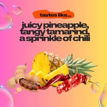 Bonbuz Bad Enough Already 4pack Non Alcoholic Drinks - Pineapple Tamarind Chili - Low Sugar Alcohol Alternative Beverages with Buzz - Natural Buzz without Alcohol - Tonic - Energizing Mood Drinks, Adaptogen Replacements 32 fl oz