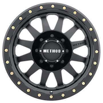 Method Race Wheels 304 Matte Black 17x8.5 - Durable Off-Road Wheels