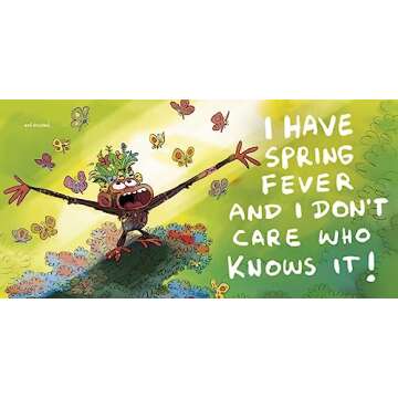 Grumpy Monkey Spring Fever: Includes Fun Stickers!