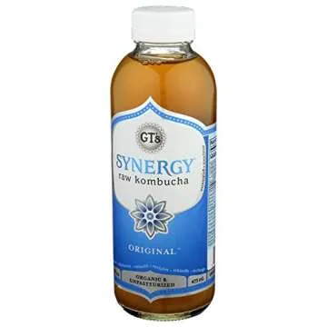 Organic SYNERGY Kombucha with 9 Billion Probiotics