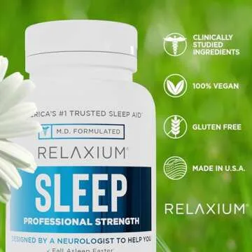 Relaxium Sleep Aid: Natural Sleep Support for Blissful Nights