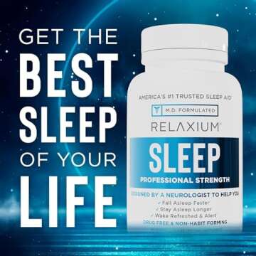 Relaxium Sleep Aid: Natural Sleep Support for Blissful Nights