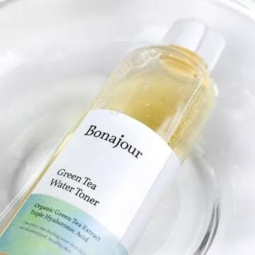 BONAJOUR Vegan Green Tea Facial Toner Hydrating Anti Aging