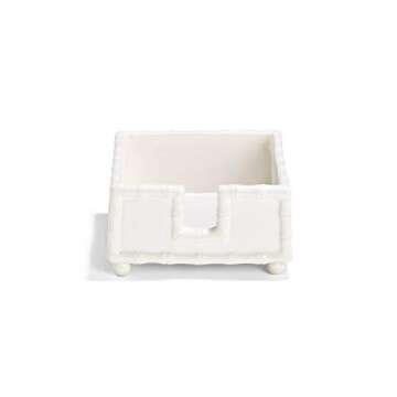 Two's Company Hampton Faux Bamboo Napkin Holder