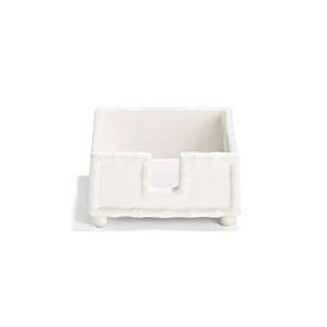 Stylish Two's Company Faux Bamboo Napkin Holder