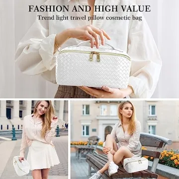 Large Capacity Travel Cosmetic Bag - Stylish and Waterproof