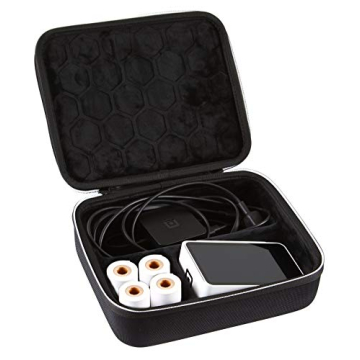 2TUFF Square Reader Case - Fits Square Terminal, Charger & 4 Receipt Paper Rolls