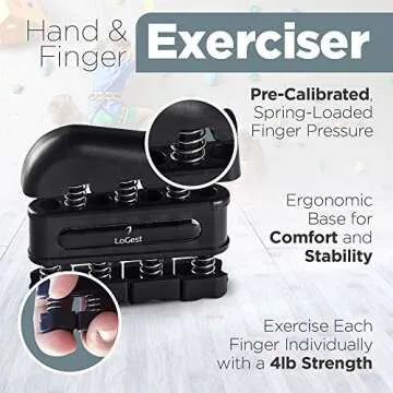 14 Pack Hand Grip Strengthener Set Forearm Adjustable Resistance Hand Gripper, Finger Exerciser, Finger Stretchers, Grip Rings hand exerciser, Stress Relief Grip Ball, Finger Bands Hand Strengthener.