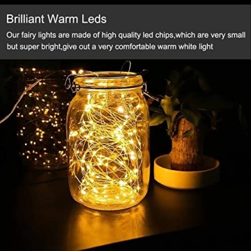 LEDIKON Fairy Lights - 7.2ft 20 LED String Lights Perfect for Decor