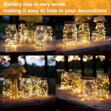 LEDIKON Fairy Lights - 7.2ft 20 LED String Lights Perfect for Decor