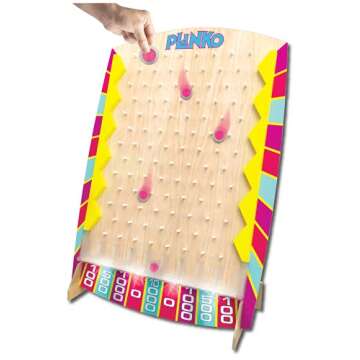Buffalo Games - The Price is Right - Plinko - Favorite Gameshow on Tabletop - Disc Dropping Fun - Gr...
