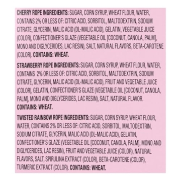 SweeTARTS Ropes Halloween Candy 40 Count Variety