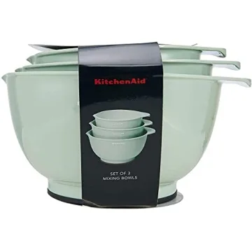 KitchenAid Classic Mixing Bowls Set of 3 - Pistachio