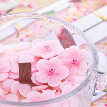 Romantic Sakura Cup Scented Soy Candle for Birthday Gift Wedding Favor