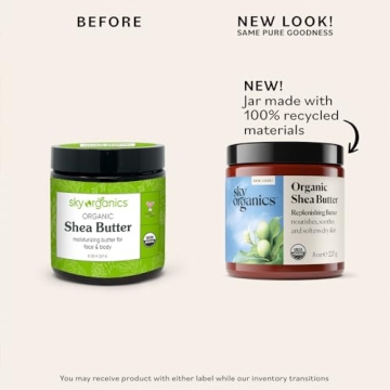 Sky Organics Shea Butter - Nourishing Organic Skin Care
