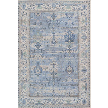 Adiva Rugs Machine Washable Non Slip Backing Area Rug